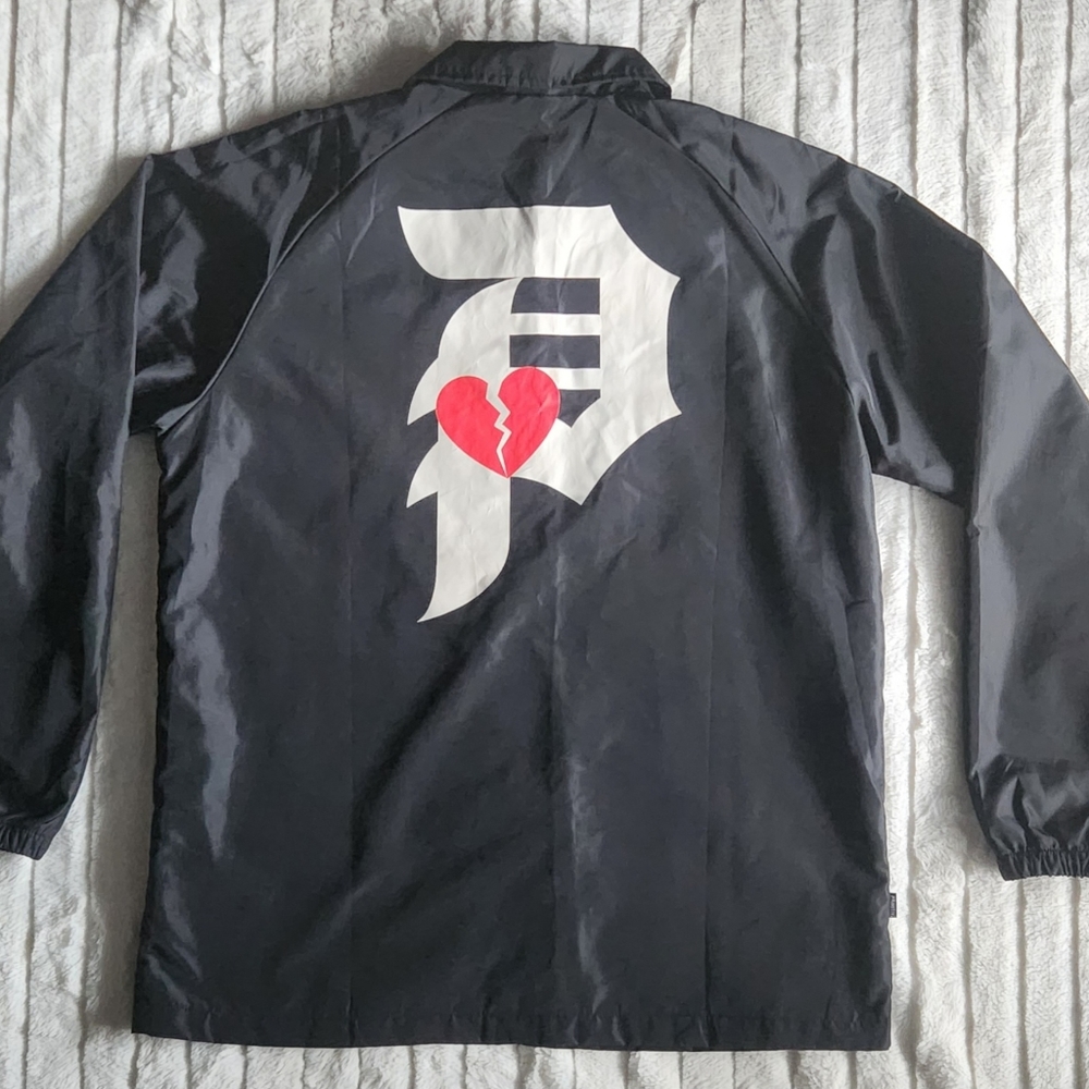 Primitive Skateboarding x Heartbreakers Club Jacket Men Size Medium - Picture 2 of 9
